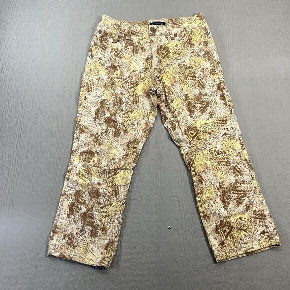 Bandolino Jeans Tatyana Capri Pants Women's 6 Super Stretch Slim Fit Multicolor - Picture 4 of 16